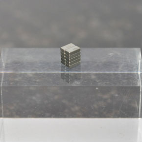 Neodymium magnet - Square (4x2x1mm) (10 pcs) (Material)
