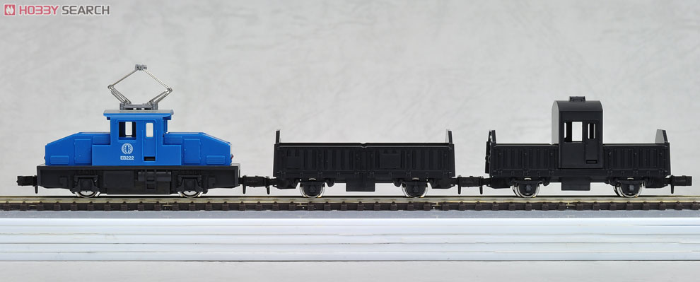 ポケットライン チビ凸セット いなかの街の貨物列車(青) (3両セット) (鉄道模型) 商品画像1