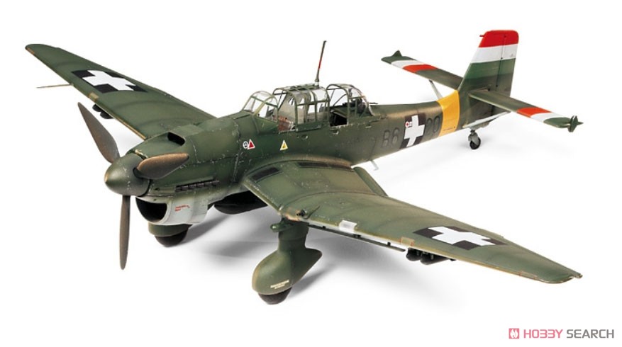 ユンカース Ju87B-2 スツーカ 爆弾搭載セット (プラモデル) 商品画像2