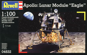 Apollo Eagle Moon Landing Ship (Plastic model)