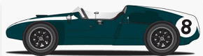 COOPER T51 1959 F-1 ワールドチャンピオン(No.8/JACK BRABHAM) (ミニカー)