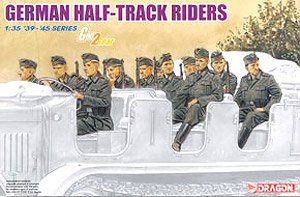 German Halftrack Driver (Plastic model)
