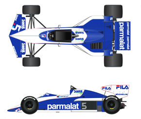 BT52B Italinan, European & South African GP (Metal/Resin kit)
