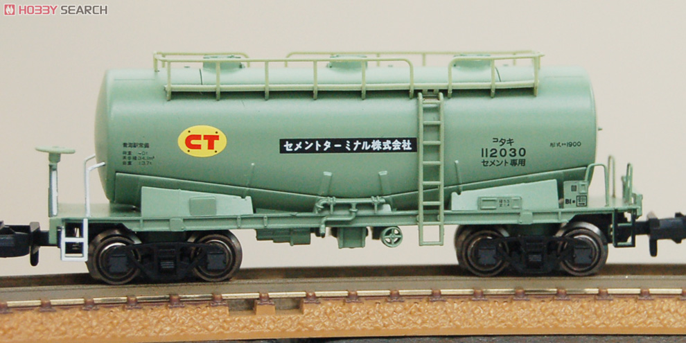 タキ1900 セメントターミナル A (112000番台/青海駅常備/TR41F台車イメージ) (3両セット) (鉄道模型) その他の画像2