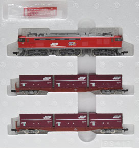 J.R. Type EF510 & Container Train Set (3-Car Set) (Model Train)