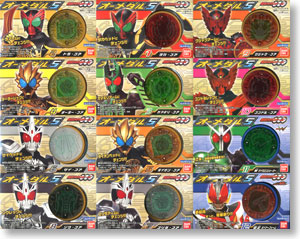 仮面ライダーオーズ オーメダル5 12個セット (食玩)