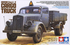 ドイツ 3トン 4×2 カーゴトラック (ウェザリングマスター付) (プラモデル)
