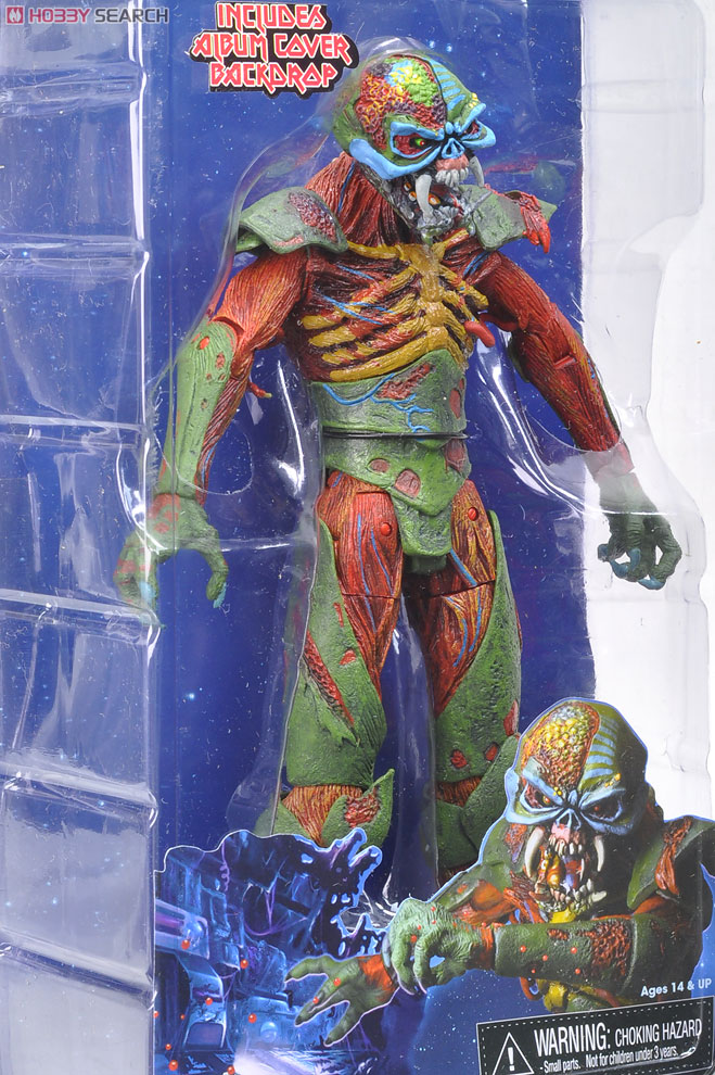 NECA Iron Maiden Eddie The Final Frontier Album Cover Action