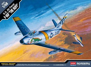 F-86F Sabre `The HUFF` (Plastic model)