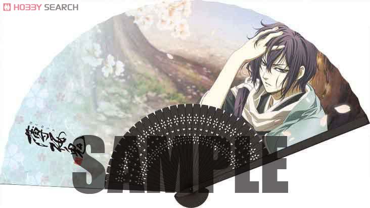 [Hakuoki] Folding Fan [Saito Hajime] (Anime Toy) Item picture1