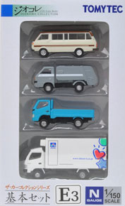 The Car Collection Basic Set E3 - Old and New Commercial Vehicles (3) - (Model Train)