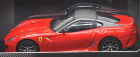 フェラーリ 599GTO (レッド/ルーフ:グレーシルバー) (ミニカー)