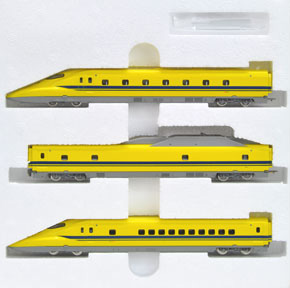 J.R. Electricity and Track Inspection Cars Type 923 `Doctor Yellow` (Basic 3-Car Set) (Model Train)