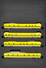 J.R. Electricity and Track Inspection Cars Type 923 `Doctor Yellow` (Add-On 4-Car Set) (Model Train)