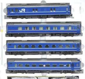 1/80 J.R. Limited Express Sleeper Series 24 Type 24 `Akebono` (Basic 4-Car Set) (Model Train)