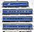 1/80 J.R. Limited Express Sleeper Series 24 Type 24 `Akebono` (Basic 4-Car Set) (Model Train) Item picture7