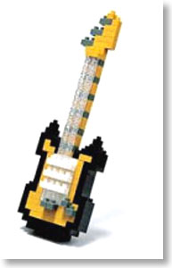 nanoblock Electric Guitar (Block Toy)