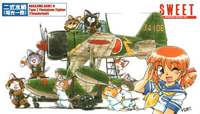 Nakajima A6M2-N Rufe Type 2 Floatplane Fighter (Thunderbolt) (Plastic model)