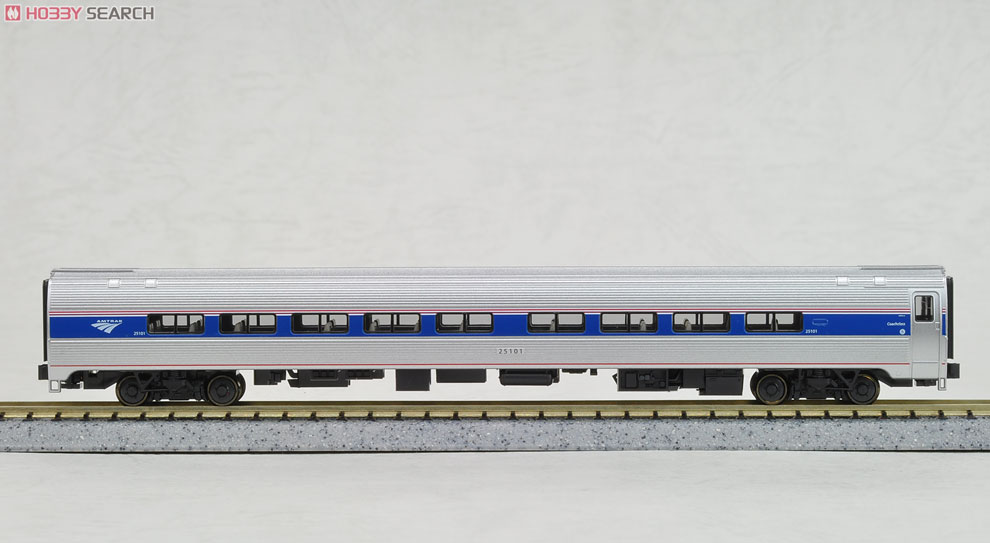 Amtrak P42, Amfleet, Viewliner Intercity Express Phase VI Starter Series (基本・4両セット) ★外国形モデル (鉄道模型) 商品画像5