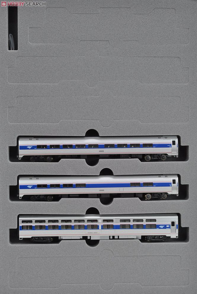 Amtrak Amfleet, Viewliner Intercity Express Phase VI 3-Car Set (増結・3両セット) ★外国形モデル (鉄道模型) 商品画像1