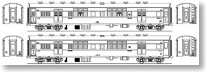 マユ35 (マユ35 1～12) トータルキット (組み立てキット) (鉄道模型)