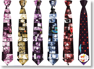 Puella Magi Madoka Magica Necktie All Character Set (Anime Toy)