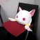 Puella Magi Madoka Magica Kyubey Face Cushion (Anime Toy) その他の画像2 Thumbnail