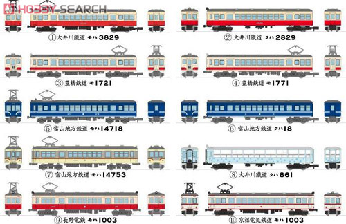 鉄道コレクション 第14弾 (全10種+シークレット) 10個入 (鉄道模型) 商品画像1