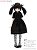 PNXS Ribbon Sailor One-piece (Black) (Fashion Doll) Other picture1