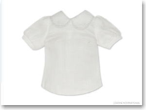 PNXS Osumashi Round Collar Blouse (White) (Fashion Doll)