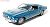 1968 フォード マスタングGT ファストバック (Acapulco Blue) (ミニカー) 商品画像1