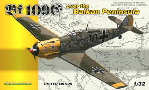 Messerschmitt Bf109E over the Balkan Peninsula (Plastic model)