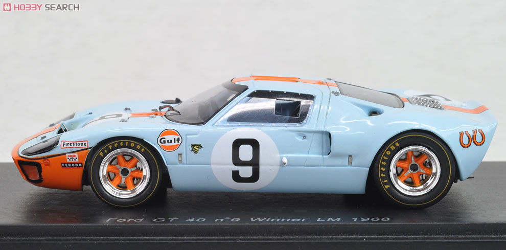 Ford GT 40 No.9 Winner 24H Le Mans 1968 JW Automotive Engineering (Diecast Car) Item picture1