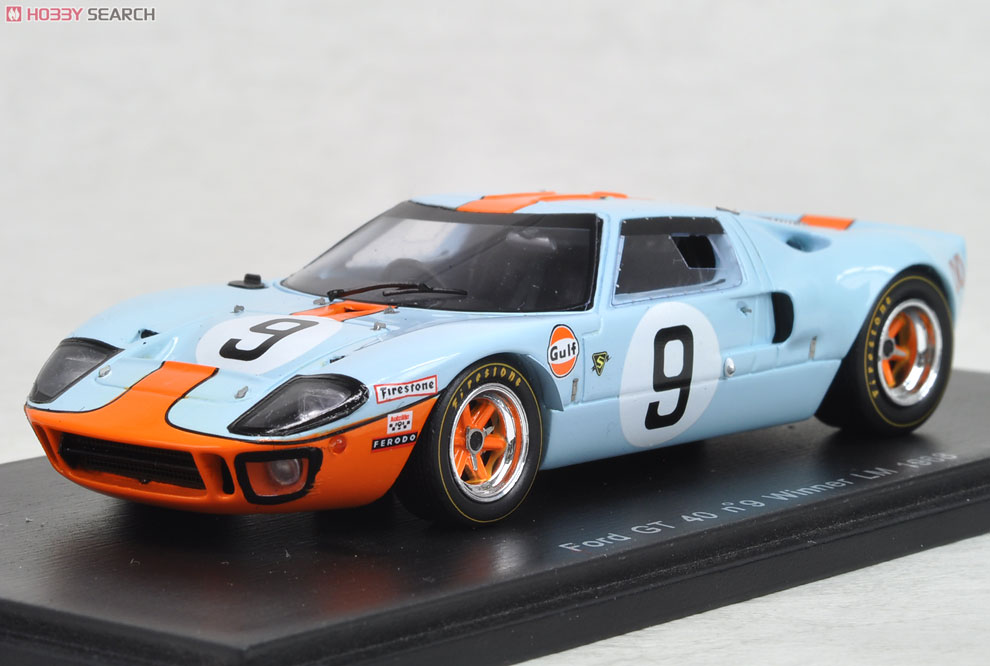 Ford GT 40 No.9 Winner 24H Le Mans 1968 JW Automotive Engineering (Diecast Car) Item picture2