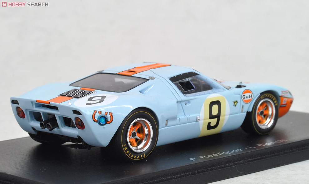 Ford GT 40 No.9 Winner 24H Le Mans 1968 JW Automotive Engineering (Diecast Car) Item picture3