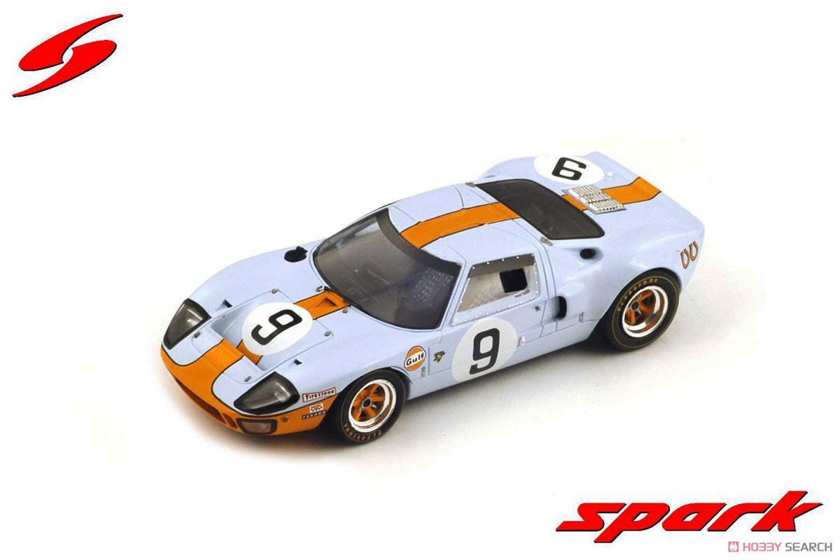 Ford GT 40 No.9 Winner 24H Le Mans 1968 JW Automotive Engineering (Diecast Car) Item picture4