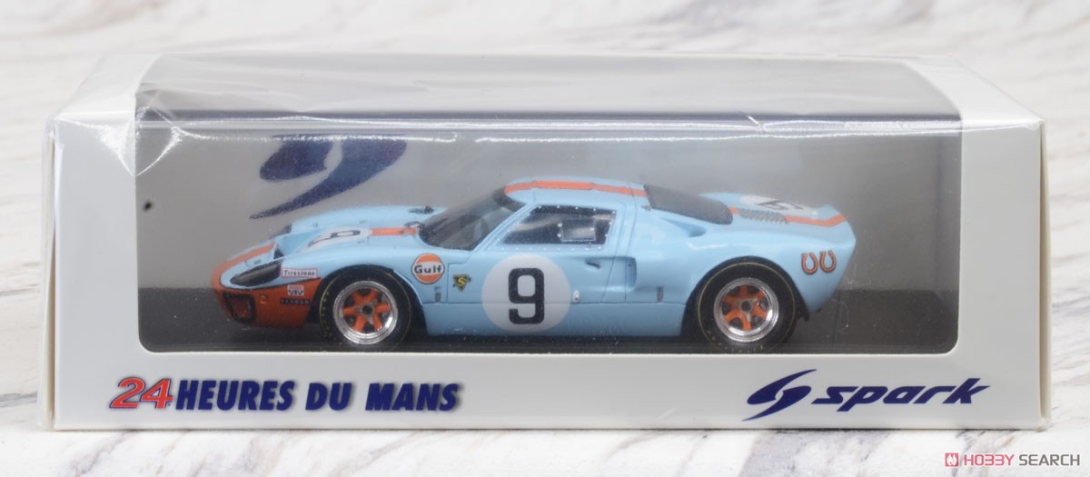 Ford GT 40 No.9 Winner 24H Le Mans 1968 JW Automotive Engineering (Diecast Car) Package1