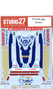 FW13 1989 (Decal)