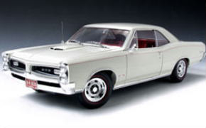 1966 Pontiac GTO (ホワイト) (ミニカー)