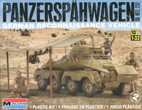 Panzerspahwagen Sd.Kfz.232 (Plastic model)