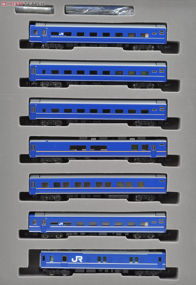 JR 24系25-100形特急寝台客車 (瀬戸) (基本・7両セット) (鉄道模型) 商品画像1