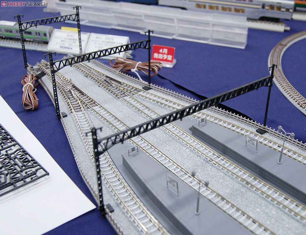 マルチ複線トラス架線柱 (12本セット) (鉄道模型) その他の画像9