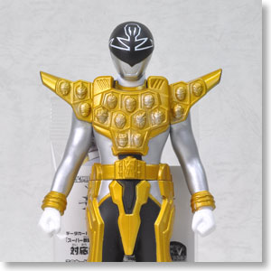 Sentai Hero Series 07 Gokai Silver Gold Mode (Character Toy)