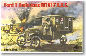 T型フォード 救急車 1917年型 アメリカ軍 (プラモデル)