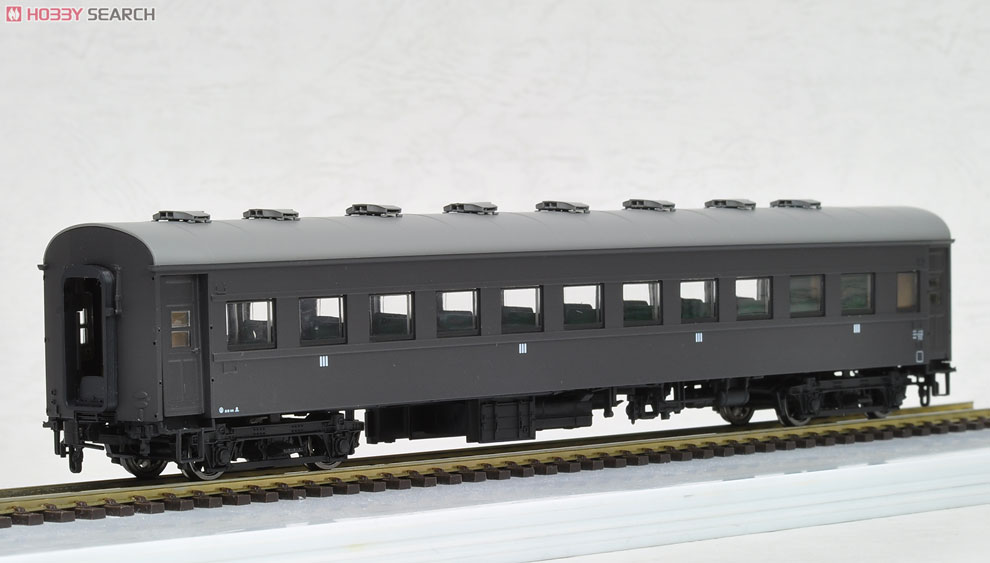 16番(HO) オハ35 (絞折妻・鋼板屋根車) (ぶどう1号) (塗装済み完成品) (鉄道模型) 商品画像3