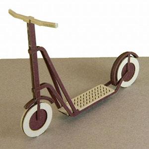 [Miniatuart] Miniatuart Petit Kick Scooter (Unassembled Kit) (Railway Related Items)