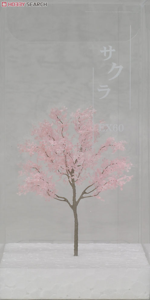1/150 Cherry Tree EX60 (1pc.) (Pre-colored Completed) (Model Train) Item picture1