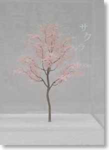 1/150 Cherry Tree EX80 (1pc.) (Pre-colored Completed) (Model Train)
