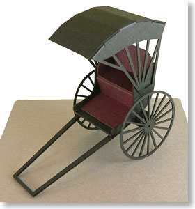 [Miniatuart] Miniatuart Petit Jinrikisha (Unassembled Kit) (Railway Related Items)