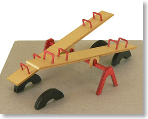 [Miniatuart] Miniatuart Petit Teeter-Totter (Unassembled Kit) (Railway Related Items)